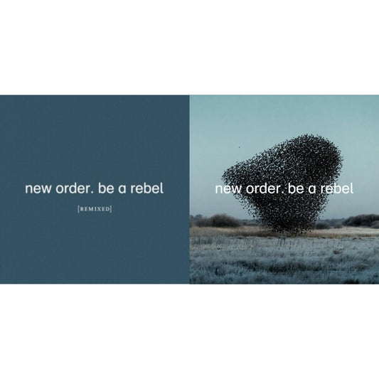 New Order - Be A Rebel Remixed (Limited Edition/Clear LP Vinyl) & Be A Rebel