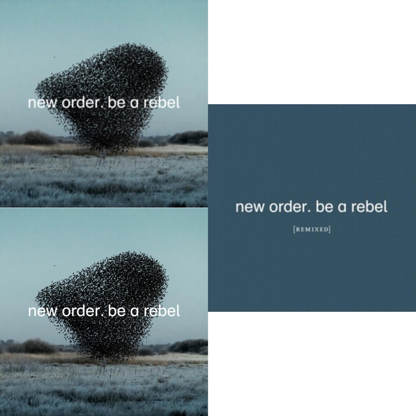 New Order - Be A Rebel Ep & Be A Rebel & Be A Rebel Remixed (Limited Edition/Clear LP Vinyl)
