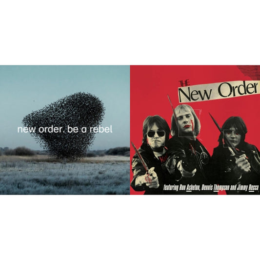 New Order - Be A Rebel Ep & New Order (Marble LP Vinyl)