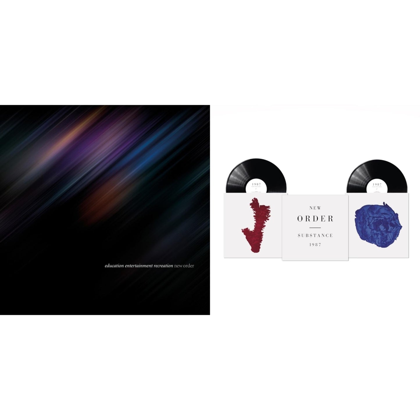 New Order - Education Entertainment Recreation (Live) & Substance (2023 Reissue) (2LP)