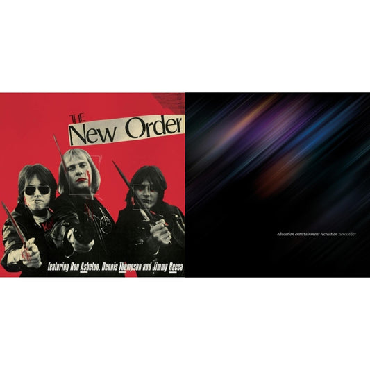New Order - Education Entertainment Recreation (Live) & New Order (Marble LP Vinyl)