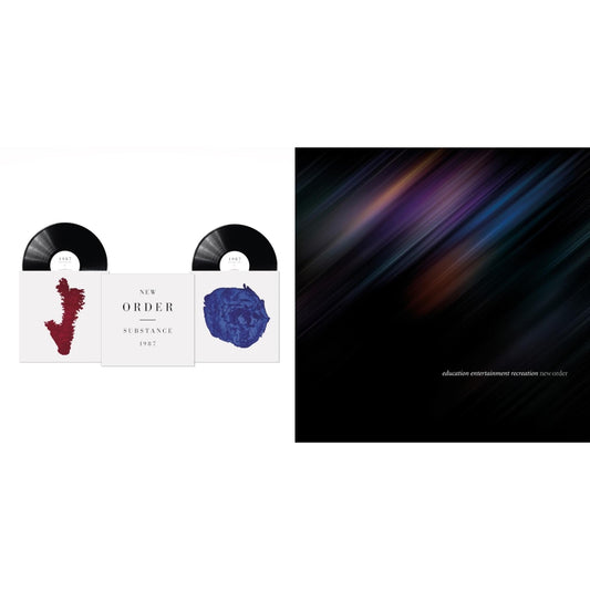New Order - Substance (2023 Reissue) (2LP) & Education Entertainment Recreation (Live)
