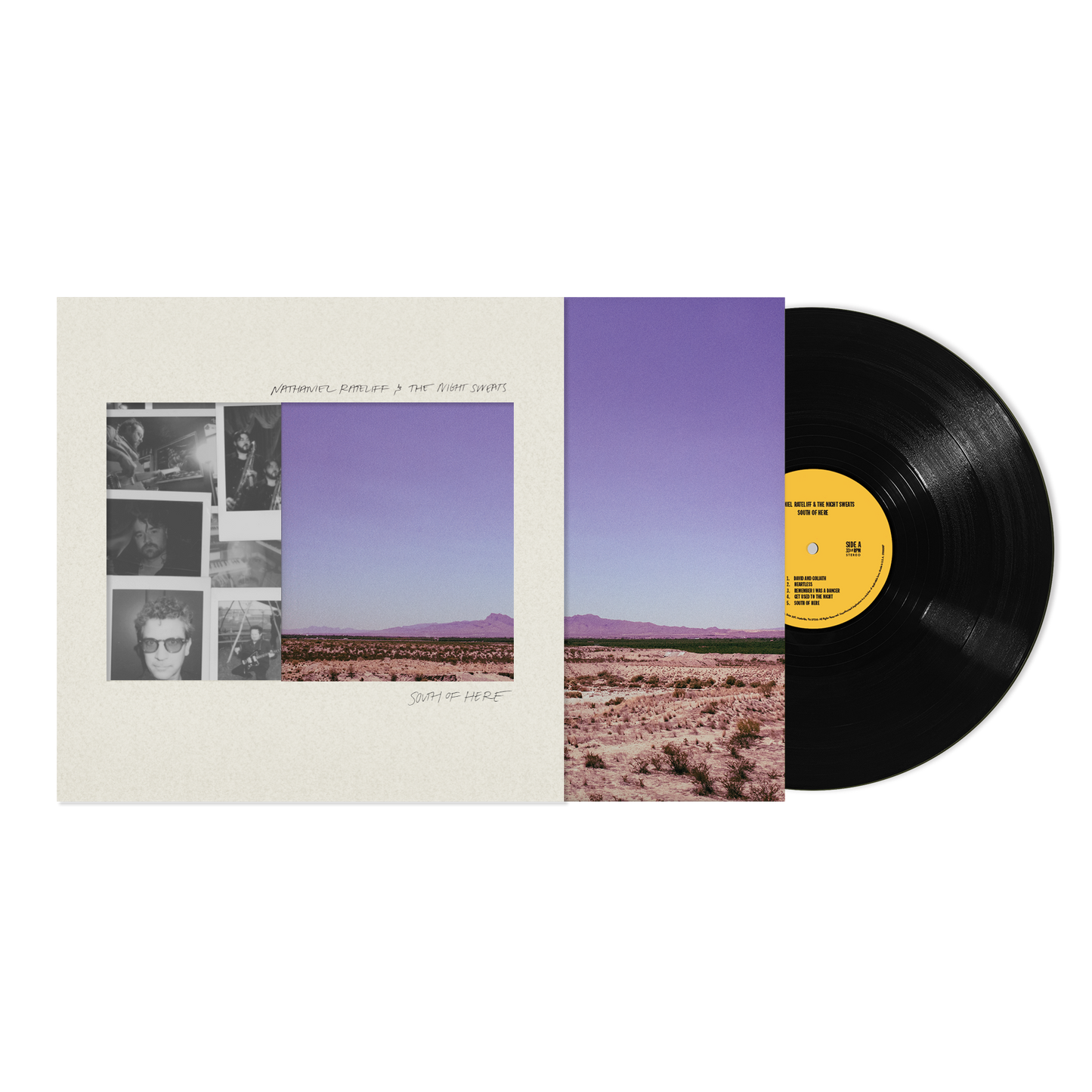 Nathaniel Rateliff & The Night Sweats - South Of Here - Black Vinyl Record