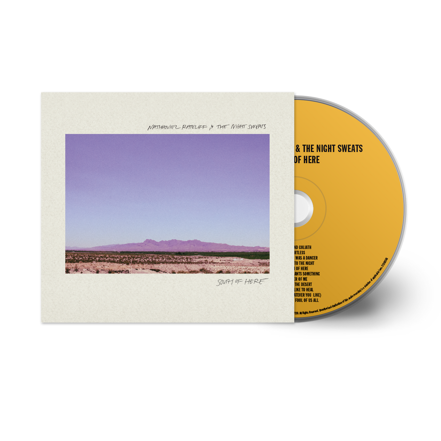 Nathaniel Rateliff and The Night Sweats - South Of Here - Music CD