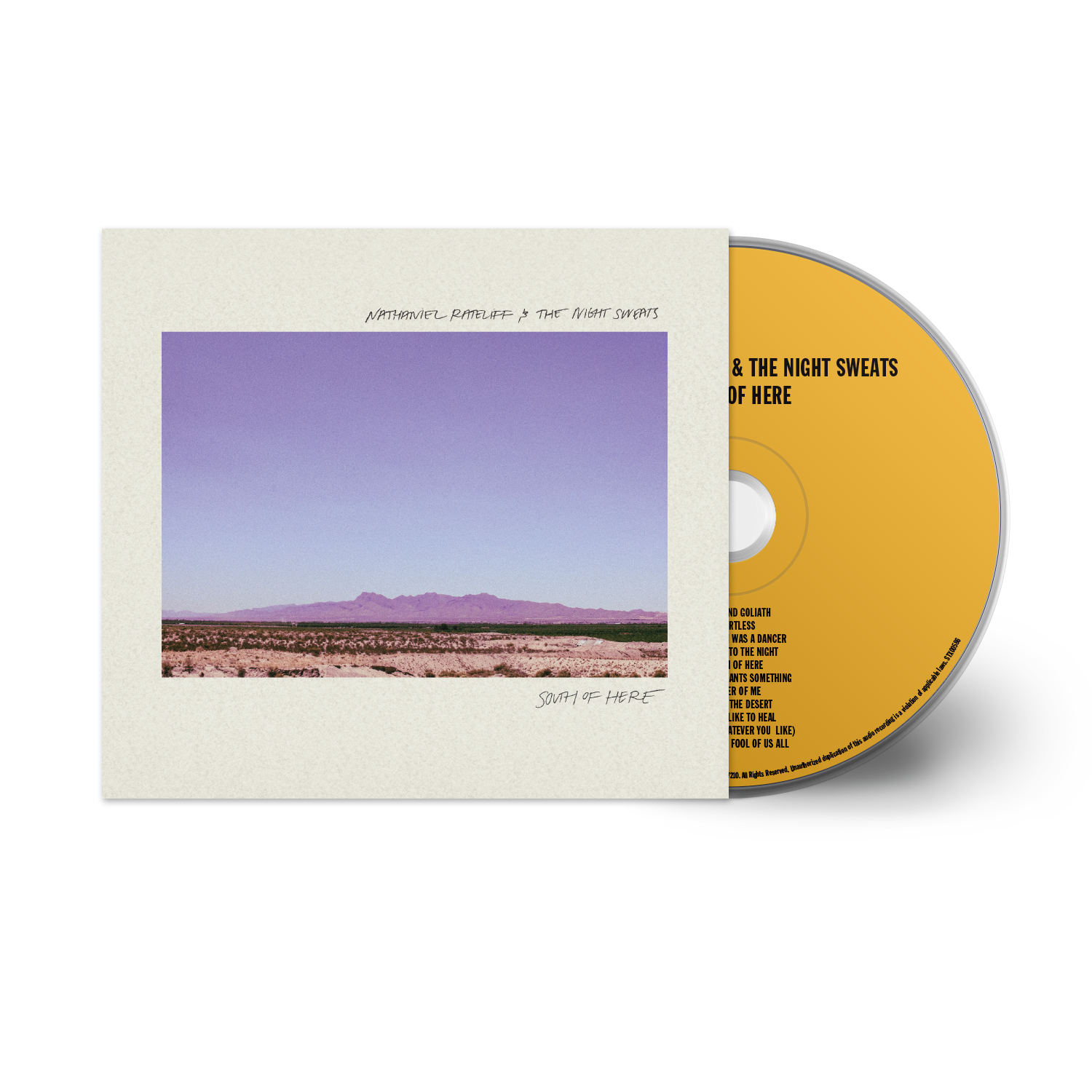 Nathaniel Rateliff and The Night Sweats - South Of Here - Music CD