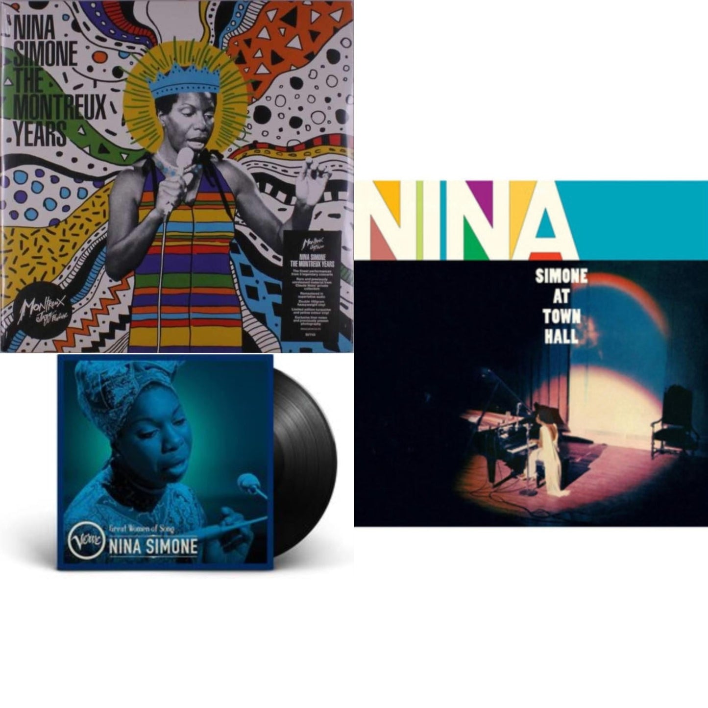 Nina Simone - Nina Simone: The Montreux Years (2LP) & Great Women Of Song: Nina Simone & At Town Hall