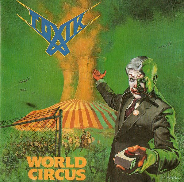 Toxik - World Circus Re-Release - Clear Vinyl [Clear Vinyl] (Uk) Vinyl Record Album Cover
