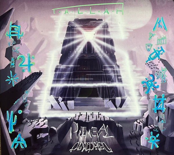 Tallah - Primeval: Obsession // Detachment [Pink LP] Vinyl Record Album Cover