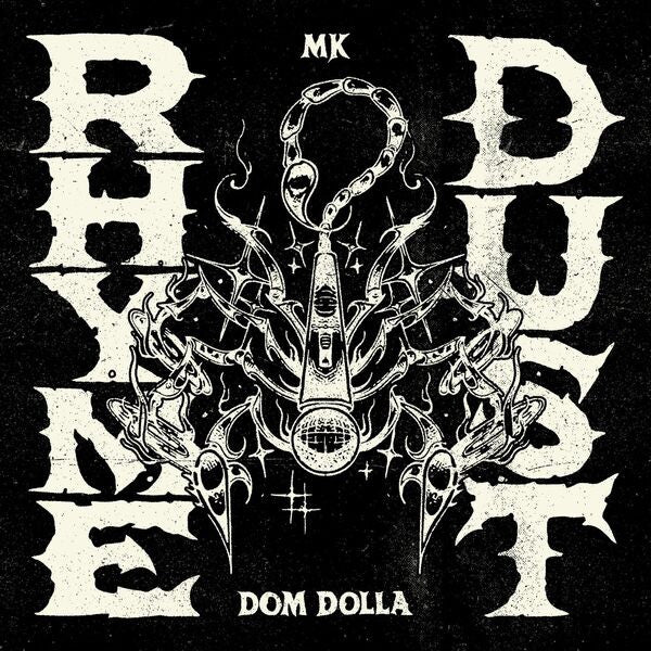 Mk & Dom Dolla - Rhyme Dust [LP] Vinyl Record Album Cover