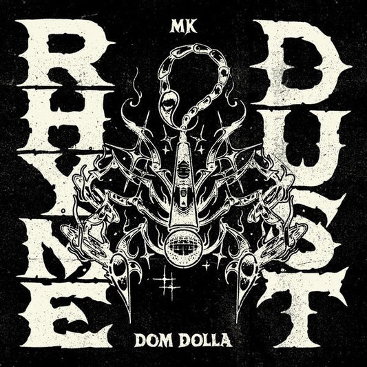 Mk & Dom Dolla - Rhyme Dust [LP] Vinyl Record Album Cover