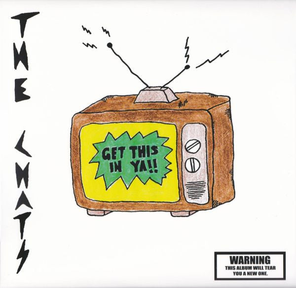 The Chats - Get This In Ya [Clear Vinyl] (Aus) Vinyl Record Album Cover