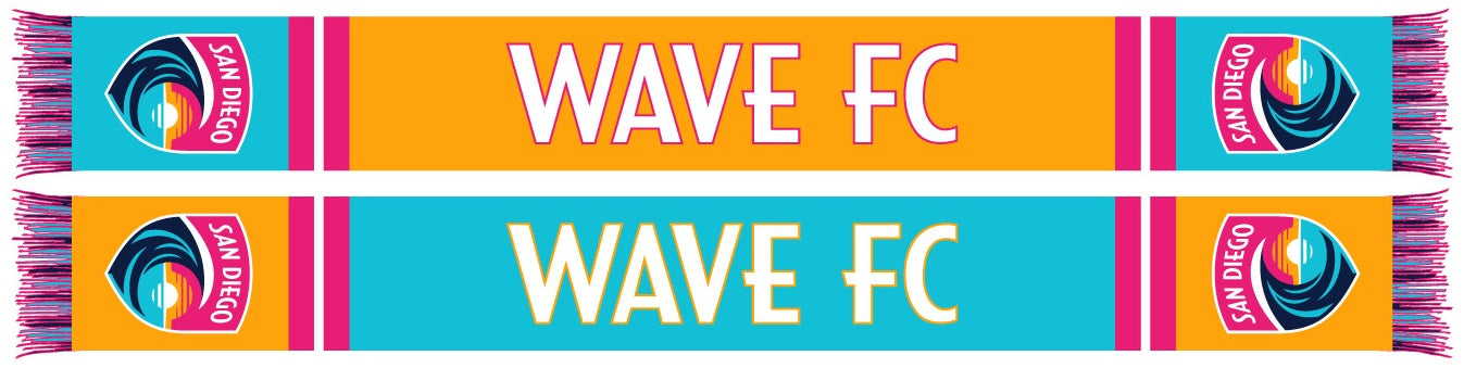 SAN DIEGO WAVE FC SCARF- Bold (Summer)