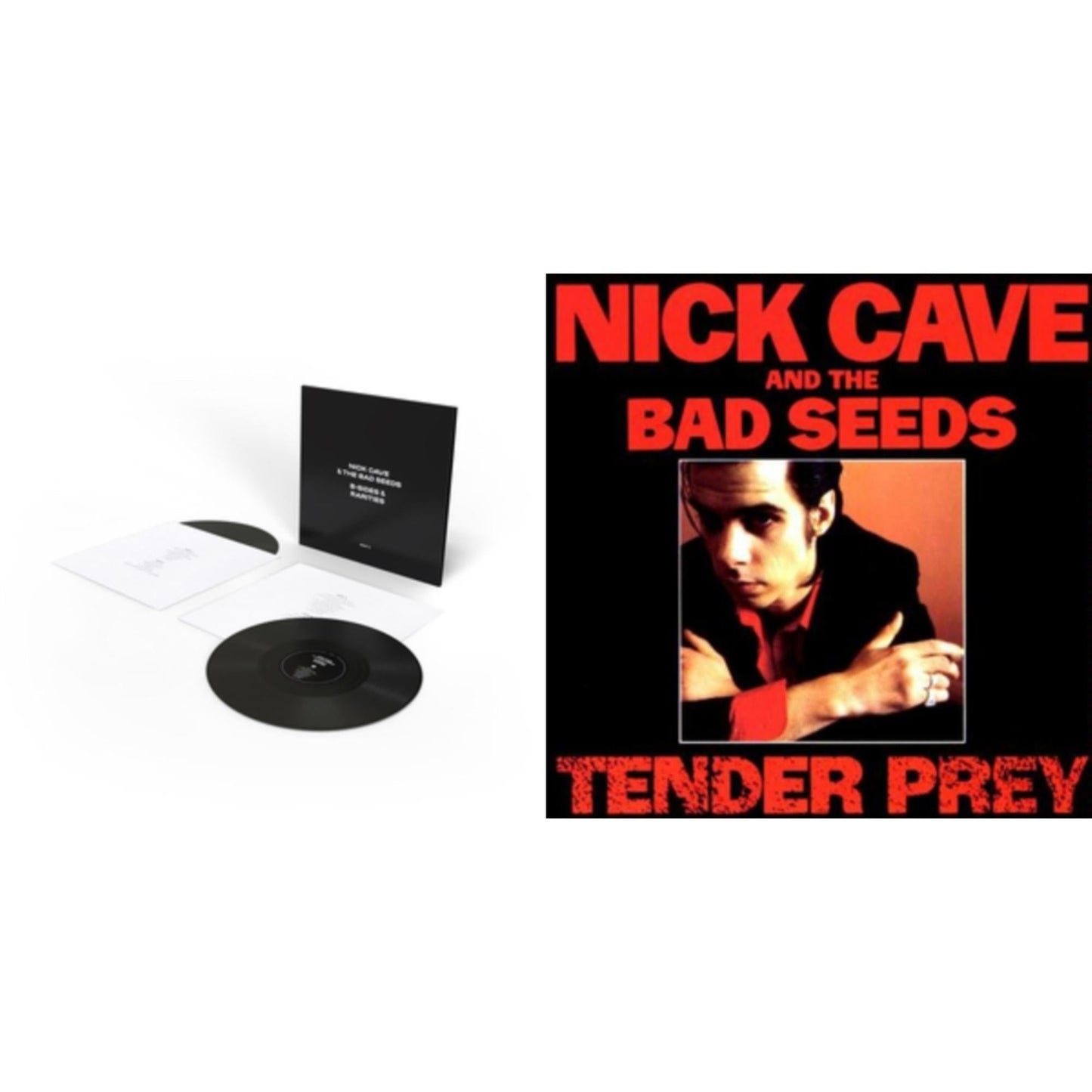 Nick & The Bad Seeds Cave - B-Sides & Rarities (Part Ii) & Tender Prey - LP Vinyl Bundle