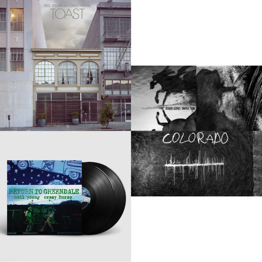 Neil & Crazy Horse Young - Toast (2LP) & Return To Greendale & Colorado (3-Sided 2LP/7Inch)