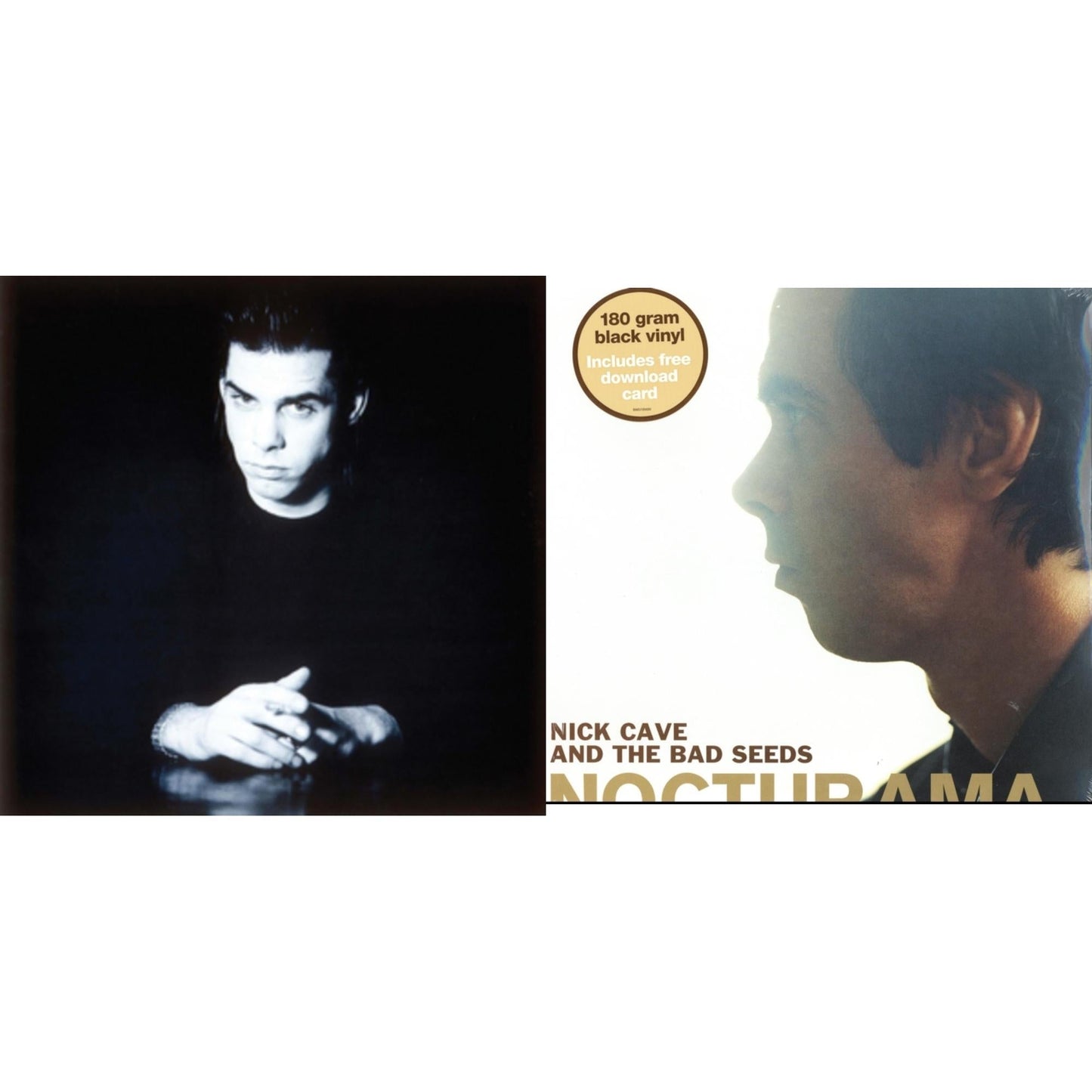 Nick & The Bad Seeds Cave - Firstborn Is Dead & Nocturama - LP Vinyl Bundle