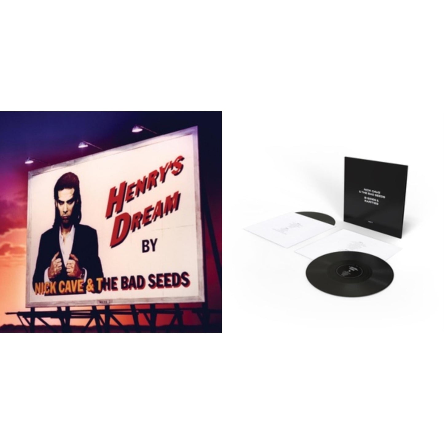 Nick & The Bad Seeds Cave - B-Sides & Rarities (Part Ii) & Henry's Dream - LP Vinyl Bundle