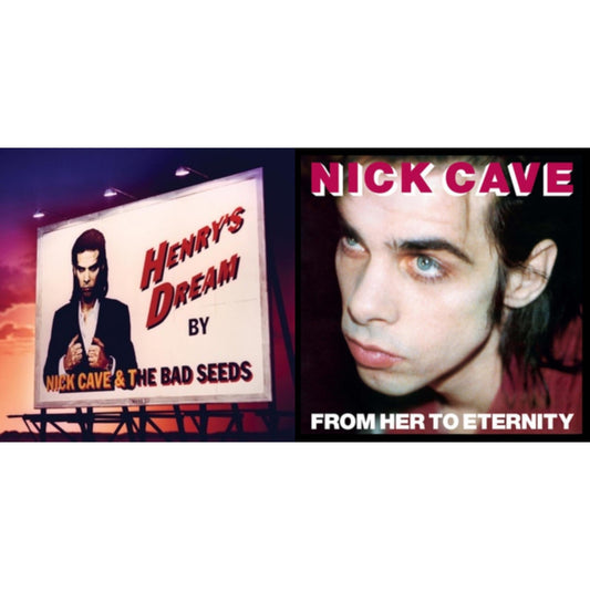 Nick & The Bad Seeds Cave - From Her To Eternity & Henry's Dream - LP Vinyl Bundle