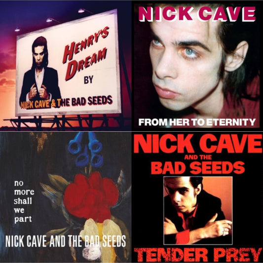Nick & The Bad Seeds Cave - From Her To Eternity & Tender Prey & Henry's Dream & No More Shall We Part (2LP)