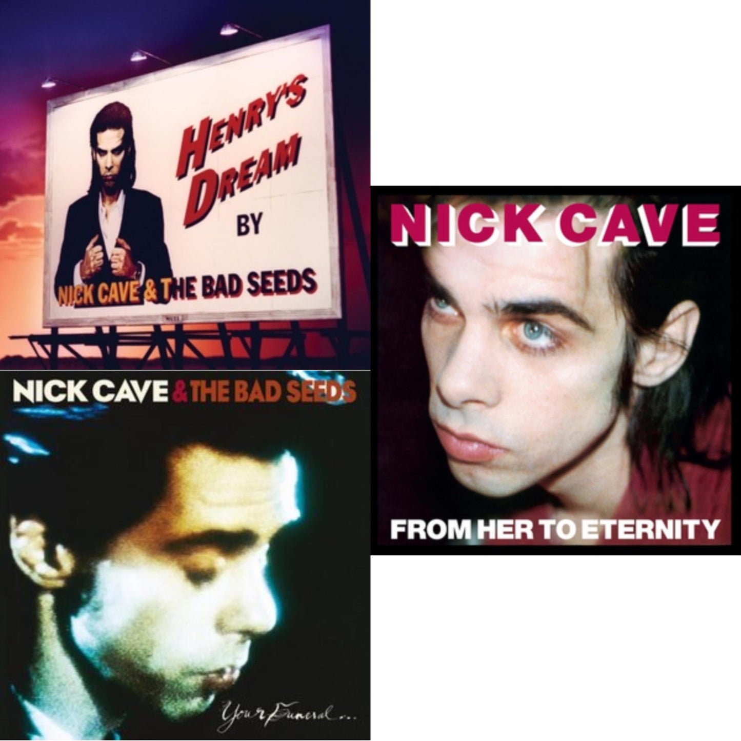 Nick & The Bad Seeds Cave - From Her To Eternity & Your Funeral...My Trial (2LP) & Henry's Dream