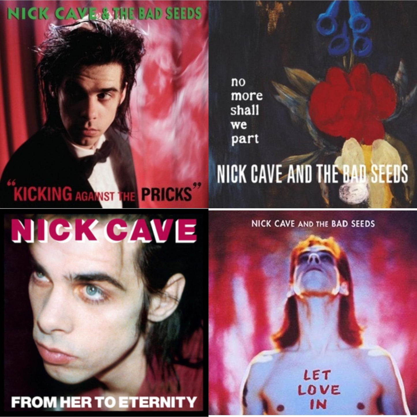 Nick & The Bad Seeds Cave - From Her To Eternity & Kicking Against The Pricks & Let Love In & No More Shall We Part (2LP)