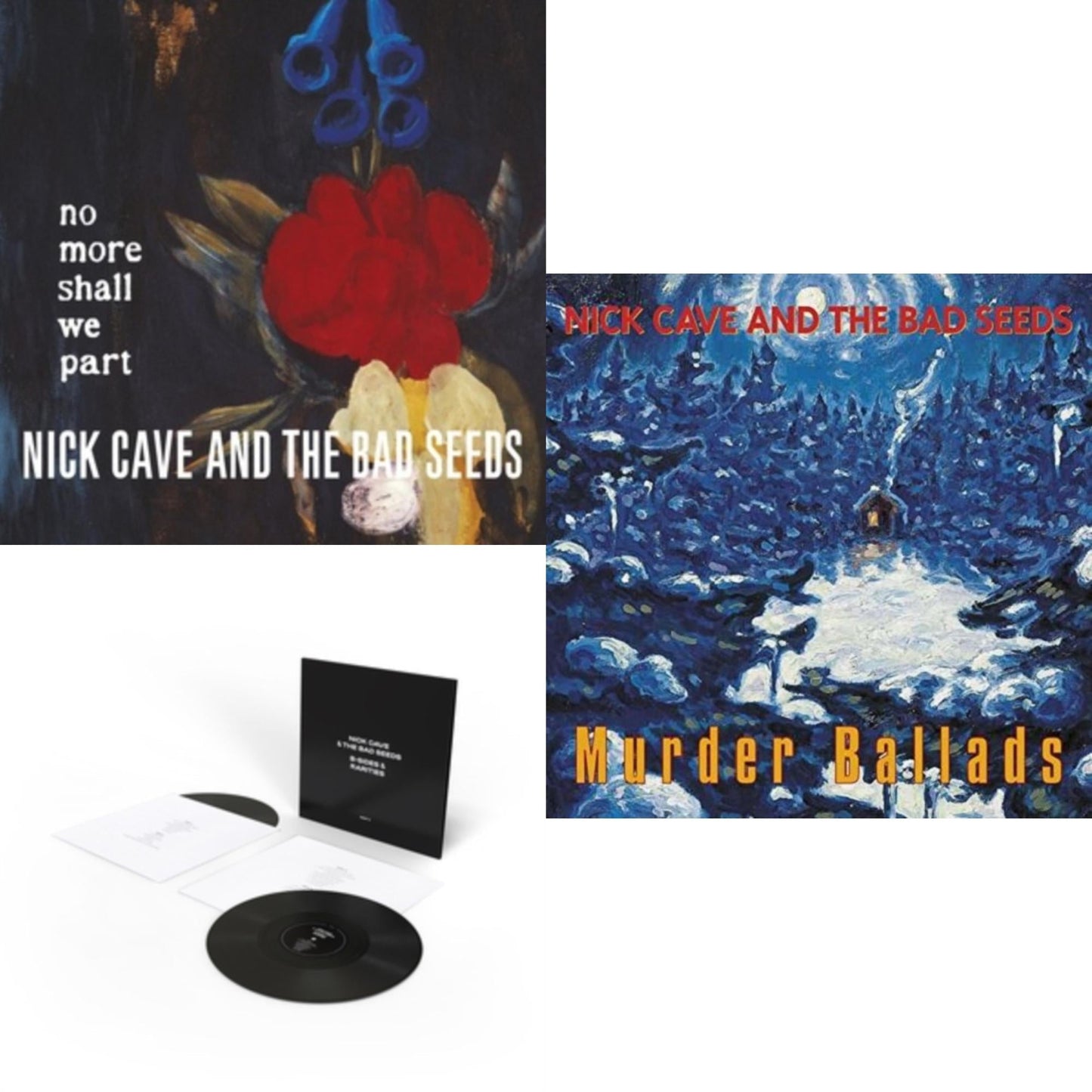 Nick & The Bad Seeds Cave - B-Sides & Rarities (Part Ii) & Murder Ballads (X) & No More Shall We Part (2LP)