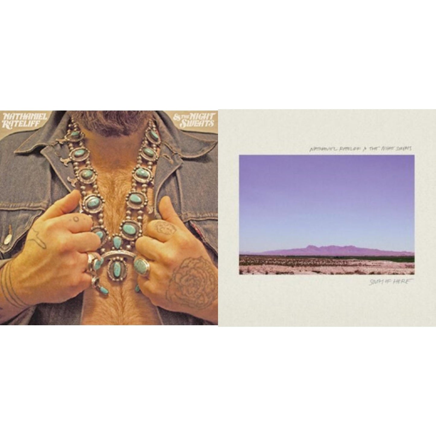 Nathaniel & The Night Sweats Rateliff - Nathaniel Rateliff & The Night Sweats & South Of Here (X) (180G) - LP Vinyl Bundle