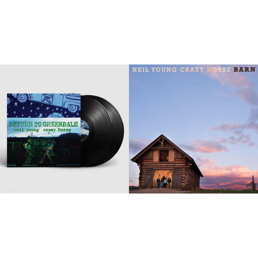 Neil & Crazy Horse Young - Barn (Special Edition) (I) & Return To Greendale - LP Vinyl Bundle