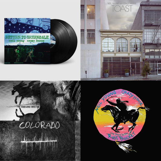 Neil & Crazy Horse Young - Return To Greendale & Toast (2LP) & Colorado (3-Sided 2LP/7Inch) & Way Down In The Rust Bucket (4LP)