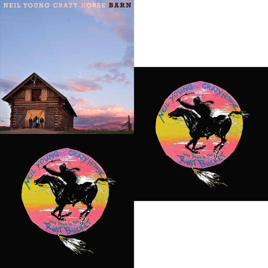 Neil & Crazy Horse Young - Barn (Deluxe Edition/LP/CD/Blu-Ray) & Way Down In The Rust Bucket (Deluxe/4LP/2CD/DVD) & Way Down In The Rust Bucket (4LP)