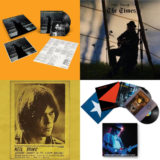 Neil Young - Royce Hall 1971 & Times & After The Gold Rush (50Th Anniv Ed) & Official Release Series Discs 13, 14, 20 & 21 - LP Vinyl Bundle