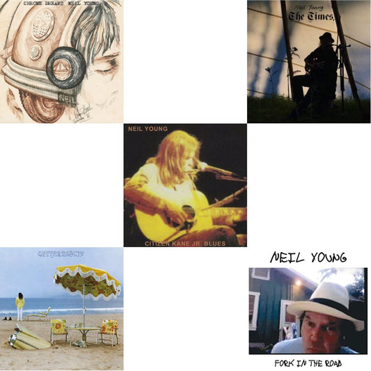 Neil Young - Chrome Dreams (2LP) & Citizen Kane Jr. Blues 1974 (Live At The Bottom Line) & Times & On The Beach & Fork In The Road (140G)