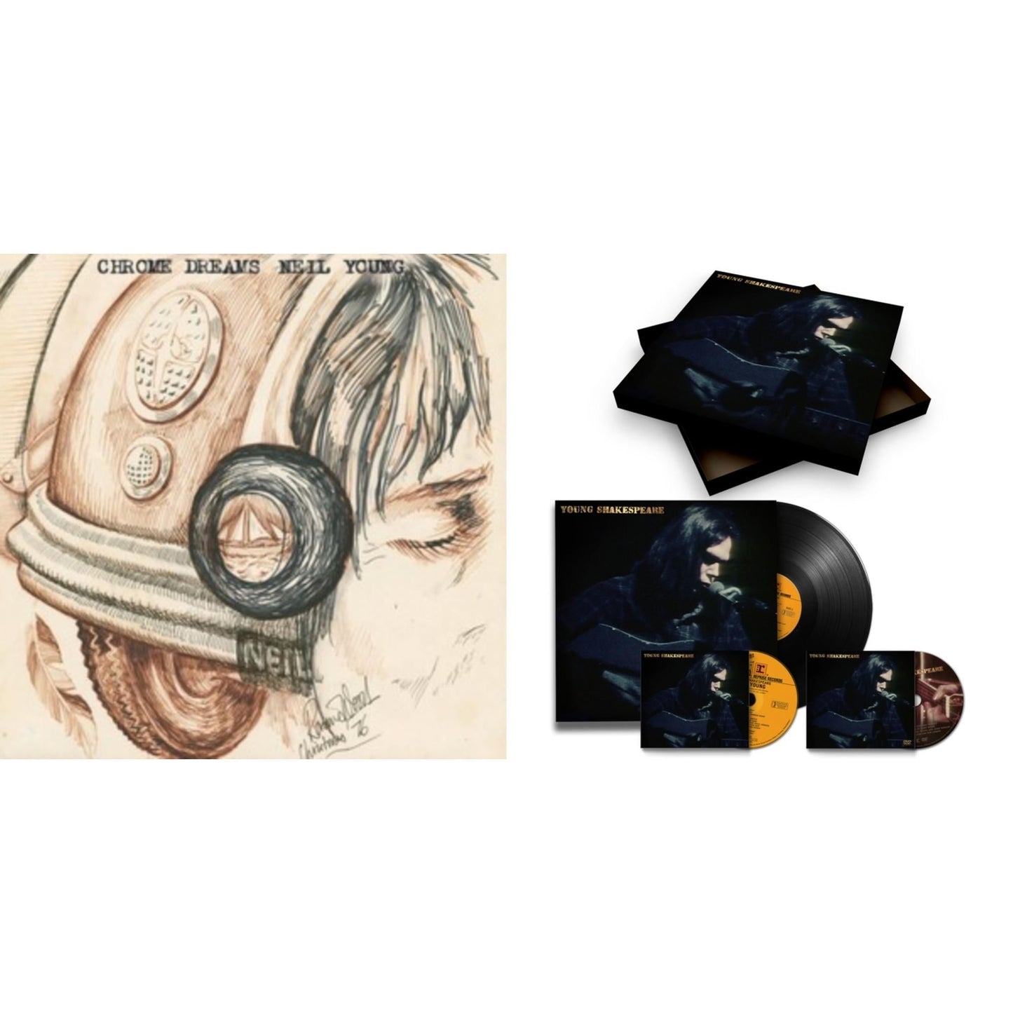Neil Young - Chrome Dreams (2LP) & Young Shakespeare (Deluxe)