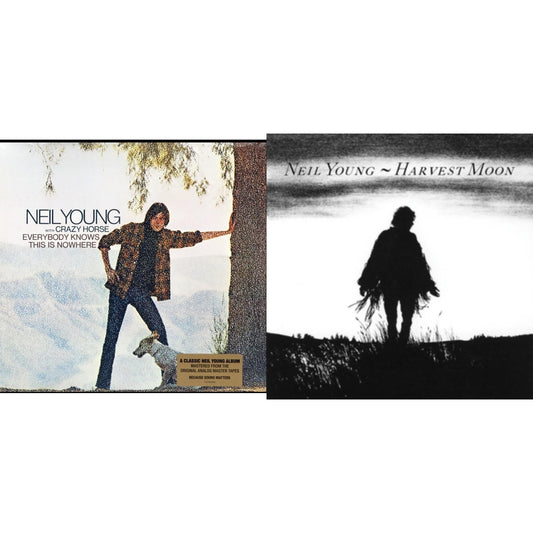 Neil Young - Harvest Moon (2LP) & Everybody Knows This Is Nowhere