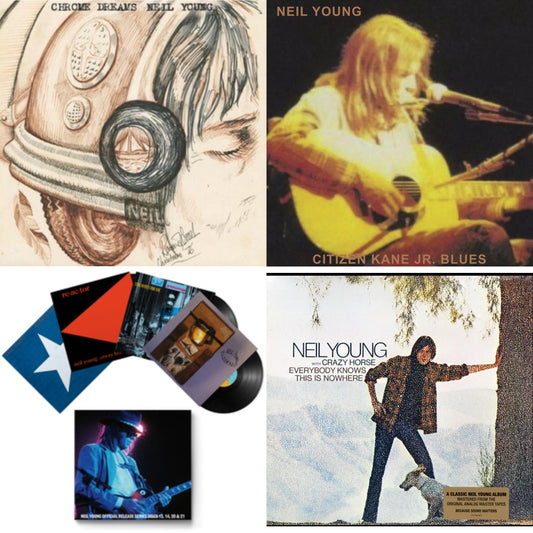 Neil Young - Chrome Dreams (2LP) & Citizen Kane Jr. Blues 1974 (Live At The Bottom Line) & Official Release Series Discs 13, 14, 20 & 21 & Everybody Knows This Is Nowhere