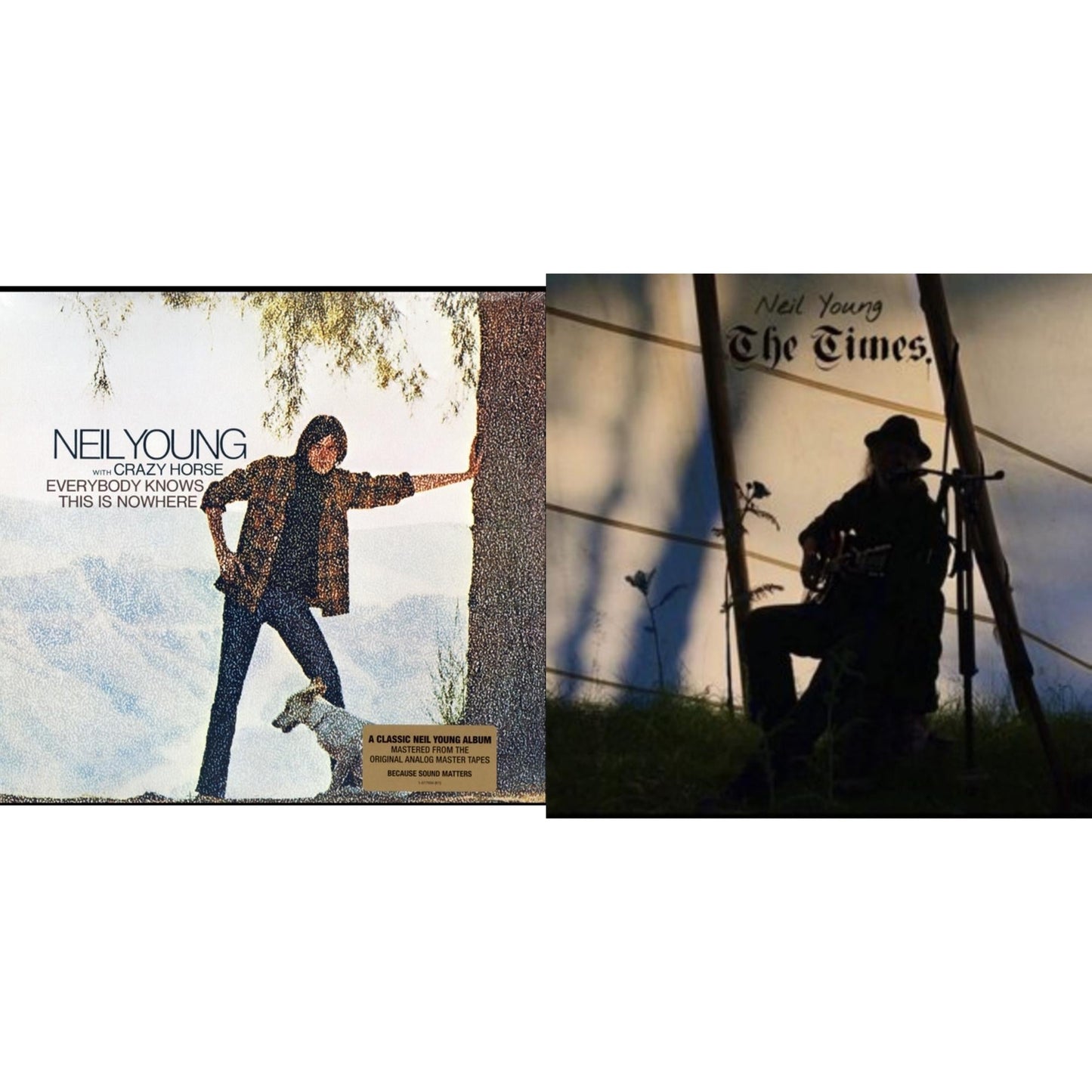 Neil Young - Times & Everybody Knows This Is Nowhere - LP Vinyl Bundle