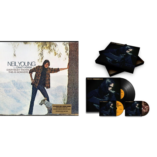 Neil Young - Young Shakespeare (Deluxe) & Everybody Knows This Is Nowhere - LP Vinyl Bundle