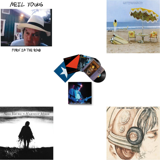 Neil Young - Chrome Dreams (2LP) & Official Release Series Discs 13, 14, 20 & 21 & Harvest Moon (2LP) & On The Beach & Fork In The Road (140G)
