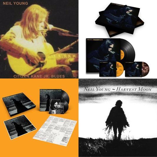 Neil Young - Citizen Kane Jr. Blues 1974 (Live At The Bottom Line) & Young Shakespeare (Deluxe) & After The Gold Rush (50Th Anniv Ed) & Harvest Moon (2LP)