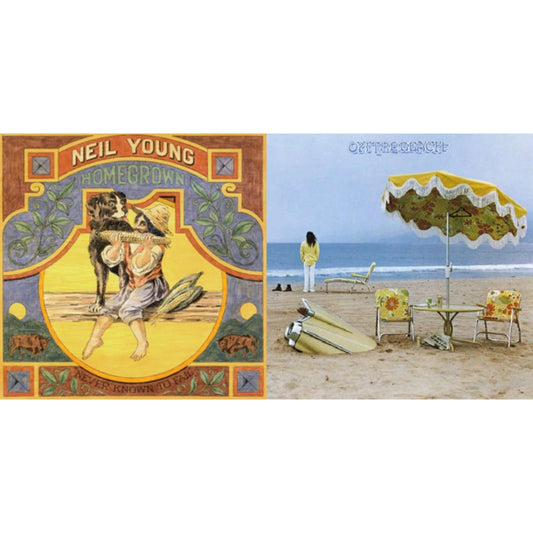 Neil Young - Homegrown & On The Beach - LP Vinyl Bundle