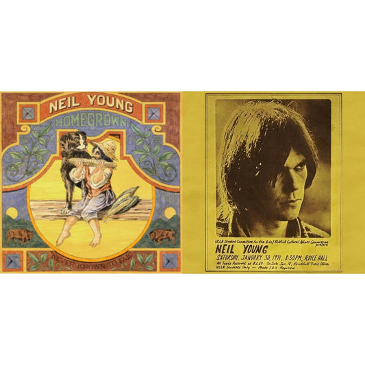 Neil Young - Royce Hall 1971 & Homegrown - LP Vinyl Bundle