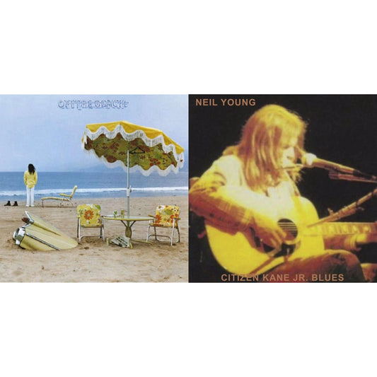 Neil Young - On The Beach & Citizen Kane Jr. Blues 1974 (Live At The Bottom Line) - LP Vinyl Bundle