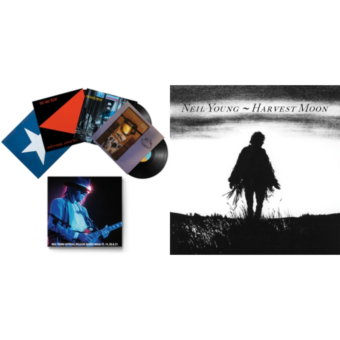 Neil Young - Official Release Series Discs 13, 14, 20 & 21 & Harvest Moon (2LP)