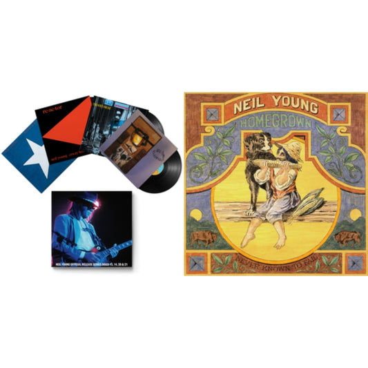Neil Young - Official Release Series Discs 13, 14, 20 & 21 & Homegrown - LP Vinyl Bundle