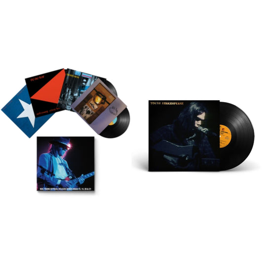 Neil Young - Young Shakespeare & Official Release Series Discs 13, 14, 20 & 21 - LP Vinyl Bundle