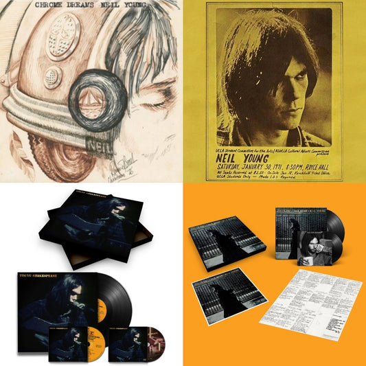 Neil Young - Chrome Dreams (2LP) & Royce Hall 1971 & Young Shakespeare (Deluxe) & After The Gold Rush (50Th Anniv Ed)