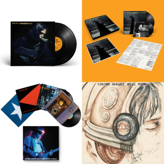 Neil Young - Chrome Dreams (2LP) & Young Shakespeare & After The Gold Rush (50Th Anniv Ed) & Official Release Series Discs 13, 14, 20 & 21
