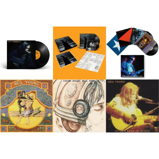 Neil Young - Chrome Dreams (2LP) & Citizen Kane Jr. Blues 1974 (Live At The Bottom Line) & Young Shakespeare & After The Gold Rush (50Th Anniv Ed) & Official Release Series Discs 13, 14, 20 & 21 & Homegrown