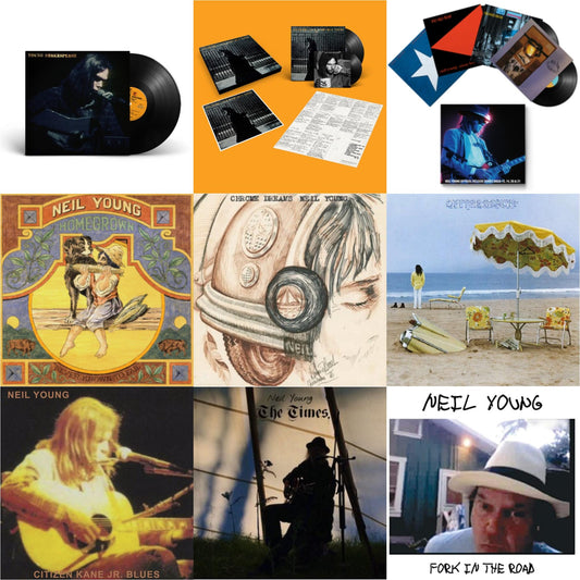 Neil Young - Chrome Dreams (2LP) & Citizen Kane Jr. Blues 1974 (Live At The Bottom Line) & Times & Young Shakespeare & After The Gold Rush (50Th Anniv Ed) & Official Release Series Discs 13, 14, 20 & 21 & Homegrown & On The Beach & Fork In The Road