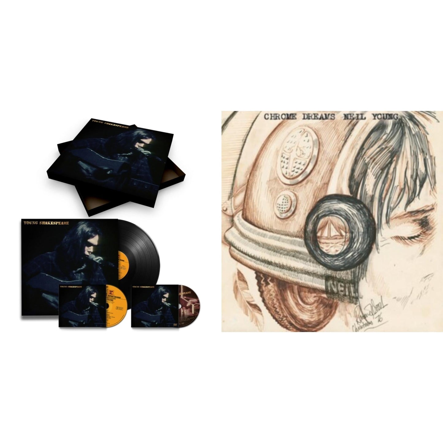 Neil Young - Chrome Dreams (2LP) & Young Shakespeare (Deluxe)
