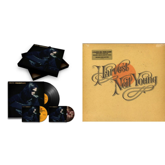 Neil Young - Young Shakespeare (Deluxe) & Harvest - LP Vinyl Bundle